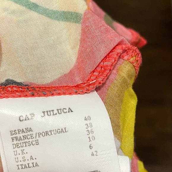 AldoMartins Burge Floral Midi Dress Ladies 6 Tropical Resortwear Travel Vacation - Picture 5 of 8